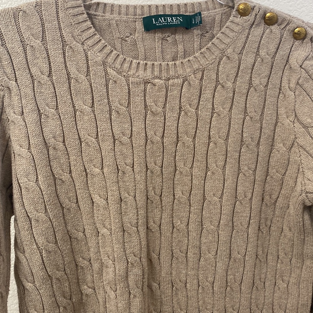 Lauren Ralph Lauren Cable Knit Sweater